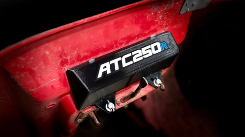 Black, flat, with hardware kit and sticker